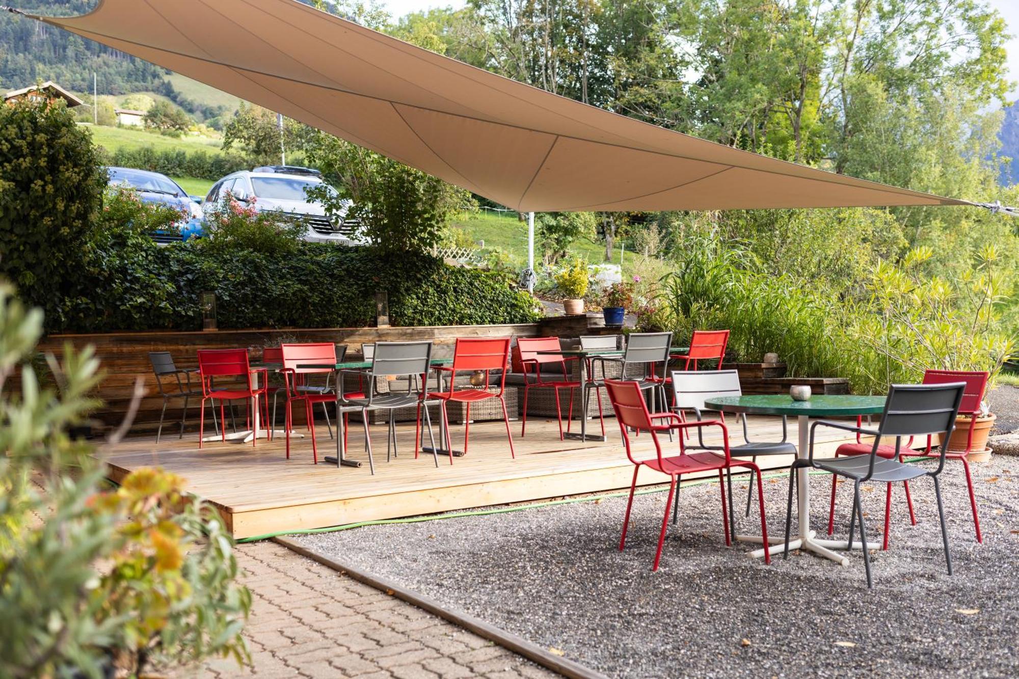 Bergengel Hotel Scharnachtal Bagian luar foto
